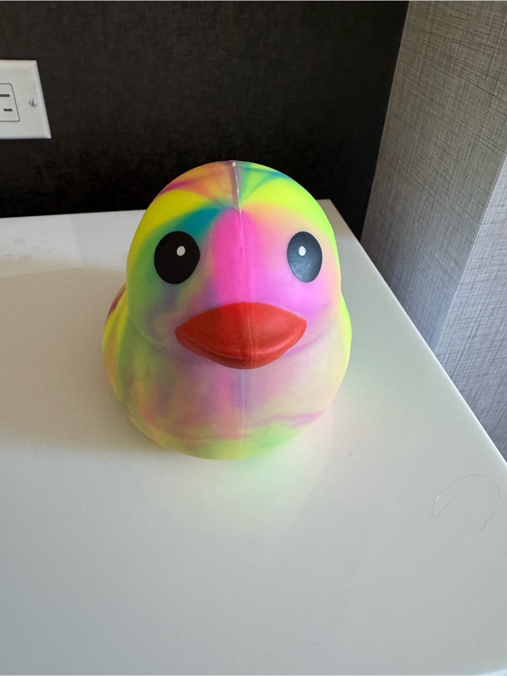 Squeezy Tie Dye Duck